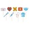 36Pcs Nurse Cupcake Toppers Nursing School Graduation Cupcake Picks for Medical Rn Nurse Grad Themed Birthday Party Cake Decorations Supplies